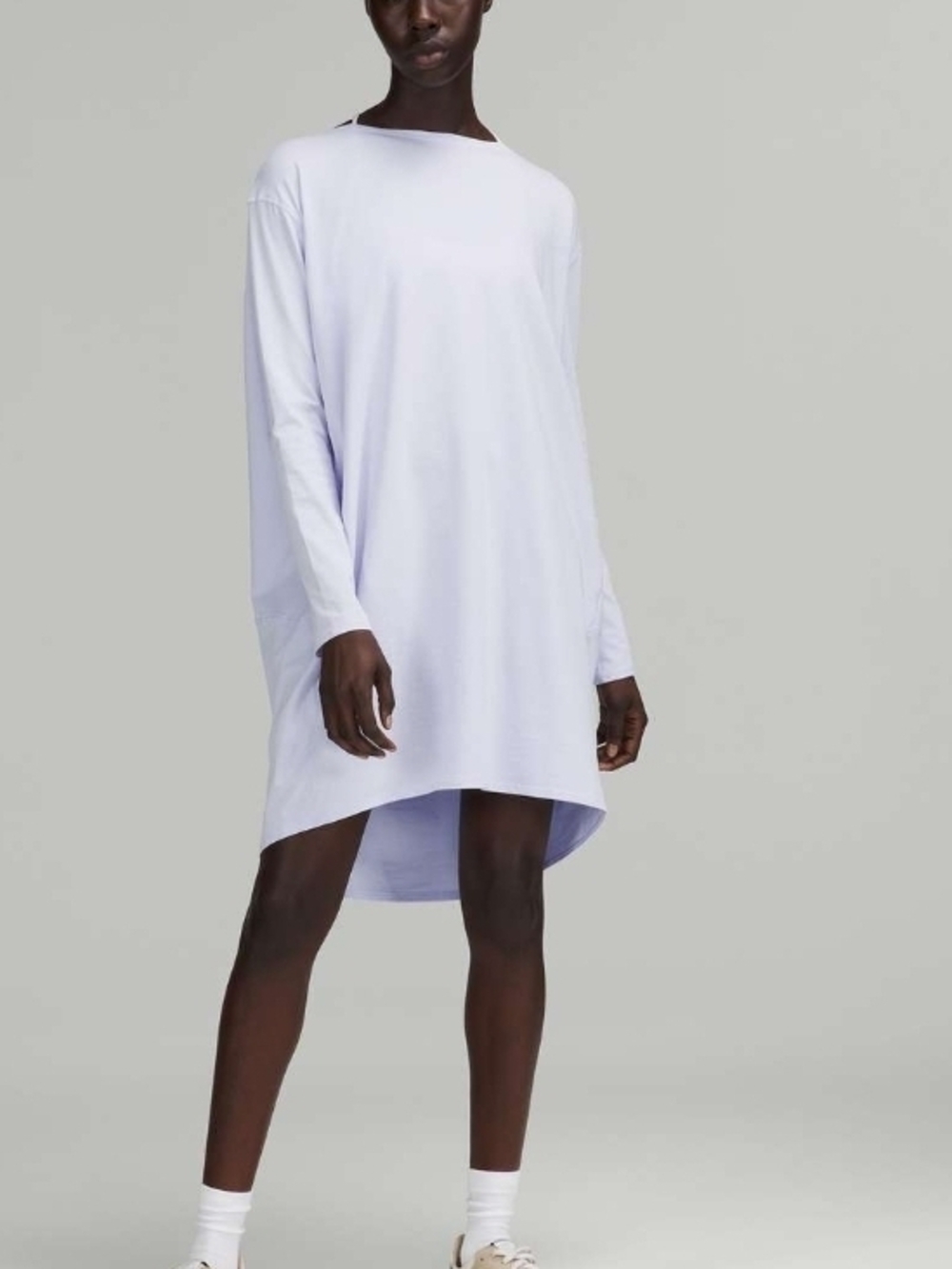 LuluLemon Back in Action Long Sleeve Dress